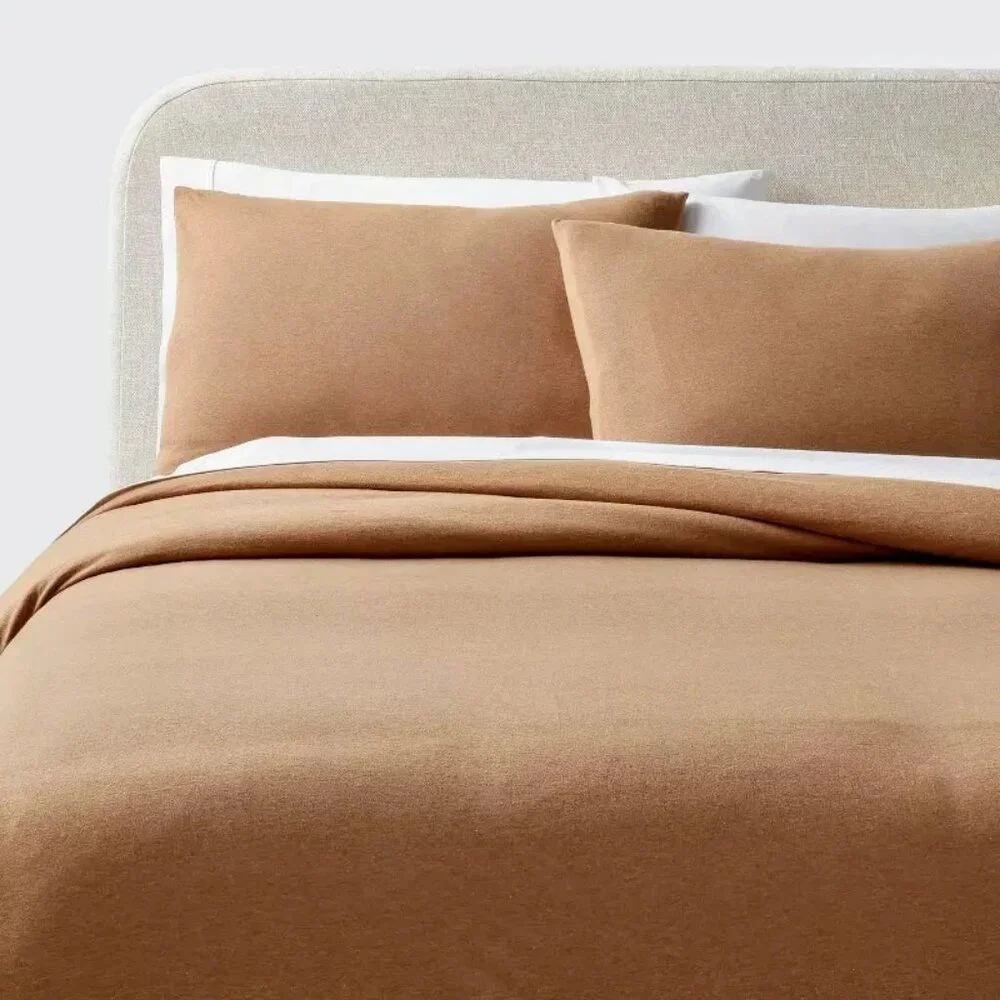 Threshold jersey duvet